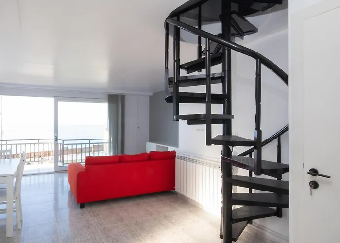 בית נופש Ag Casa Vilamar En Primera Linea De Playa Razo *