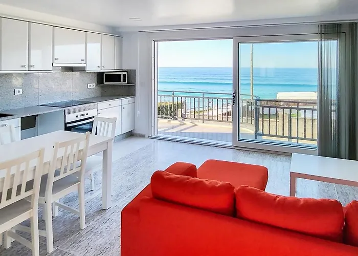 Ag Casa Vilamar En Primera Linea De Playa Razo *